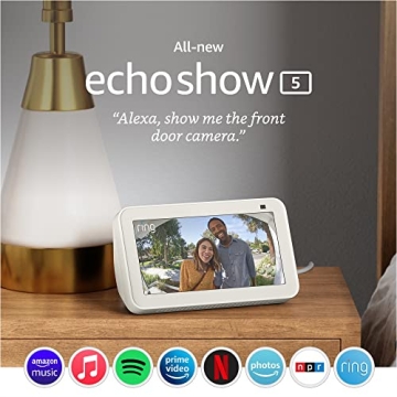 Smart Display Echo Show 5 with Alexa and 2 MP Camera