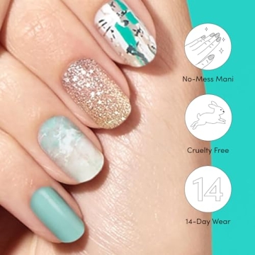 Dashing Diva Desert Quartz Gel Nail Strips | Home Manicure Made Easy