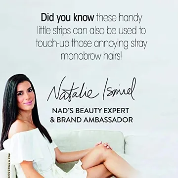 Nad's Facial Wax Strips for Easy Hair Removal at Home