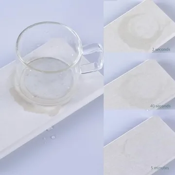 NiuYichee Diatomaceous Earth Coasters Fast Water Absorbing Trays