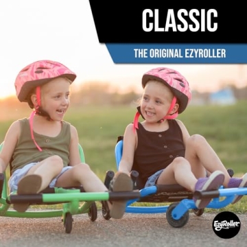 EzyRoller Classic Kids Scooter Ride On - Blue