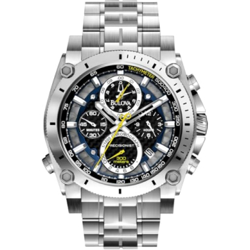 Bulova Men's Precisionist 8-Hand Chronograph Watch