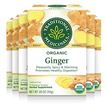 Organic Ginger Tea for Healthy Digestion and Relaxation