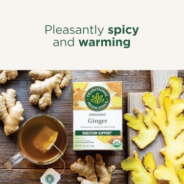 Organic Ginger Tea for Healthy Digestion and Relaxation