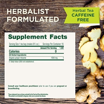 Organic Ginger Tea for Healthy Digestion and Relaxation