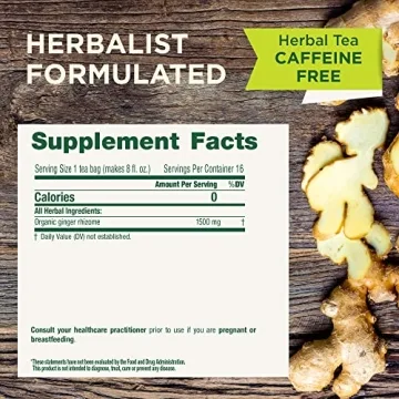 Organic Ginger Tea for Healthy Digestion and Relaxation