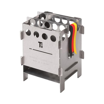 Bushbox Titanium Outdoor Pocket Stove for Versatile Cooking