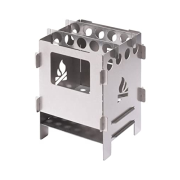 Bushbox Titanium Outdoor Pocket Stove for Versatile Cooking