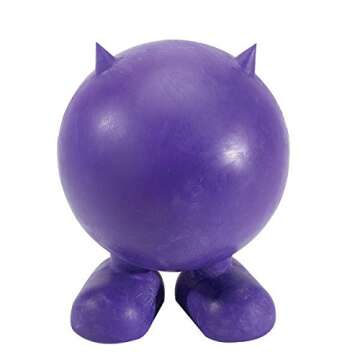 Good Cuz Bad Cuz Dog Toy Extra Tough Rubber Chew One Toy Colors Vary Choose Size(Medium Bad Cuz)