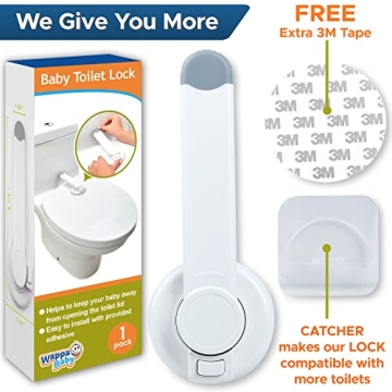Secure Baby Toilet Lock - Easy Install & Durable