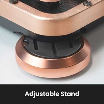 Azio Retro Compact Mechanical Keyboard with Leather Top