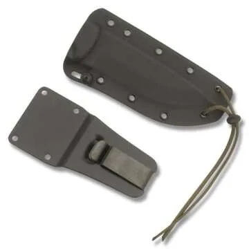 ESEE 5P Black Tactical Survival Knife - Rugged, Reliable, & Versatile