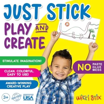 Wikki Stix Rainbow Pak 24 Craft Sticks Creative Fun