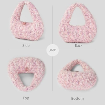 LUNIQO Handmade Crochet Bag for Women - Stylish Accessory