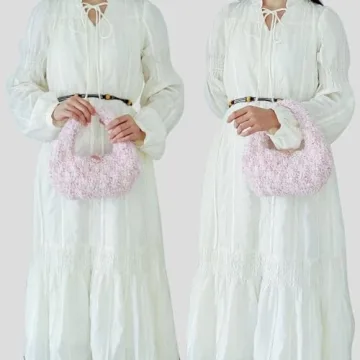 LUNIQO Handmade Crochet Bag for Women - Stylish Accessory