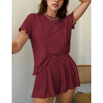 Ekouaer Women’s Soft Pajamas Set for Relaxing Style and Comfort