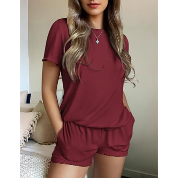 Ekouaer Women’s Soft Pajamas Set for Relaxing Style and Comfort