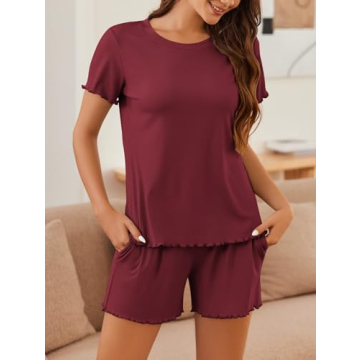 Ekouaer Women’s Soft Pajamas Set for Relaxing Style and Comfort