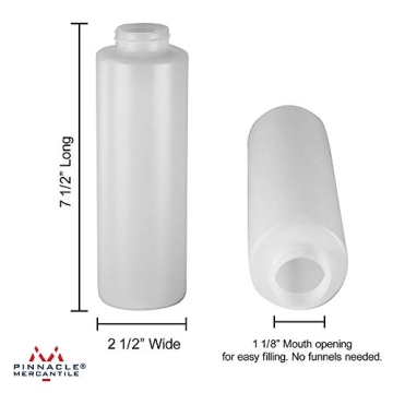 Pinnacle Mercantile Squeeze Bottles 16 oz Set of 5 USA