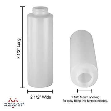 Pinnacle Mercantile Squeeze Bottles 16 oz Set of 5 USA