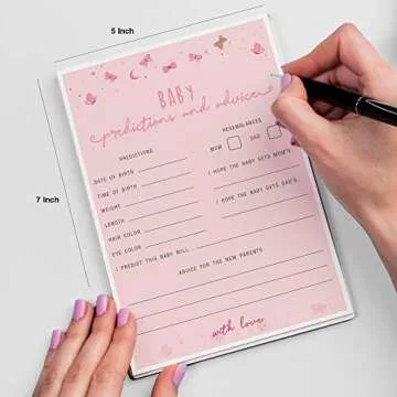 Dessie Ultimate Baby Shower Games Kit for Girls