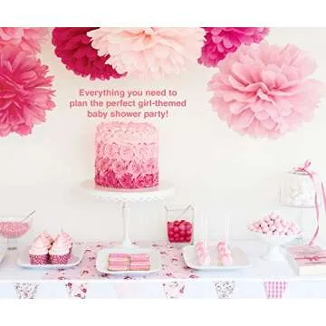 Dessie Ultimate Baby Shower Games Kit for Girls