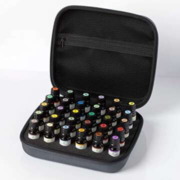 Plant Therapy 15 & 15 Essential Oil Set with Carrying Case, 15 Essential Oil Singles & 15 Essential Oil Blends 100% Pure, Undiluted, Therapeutic Grade