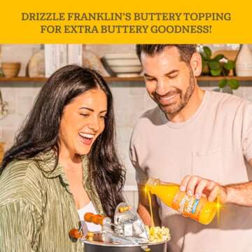 Franklin's Gourmet Popcorn Popper - 6 Quarts Original Stovepop Popcorn Maker with FREE Organic Popcorn Kit - Delicious & Healthy Movie Theater Popcorn - Homemade Popcorn Machine Just Like the Movies