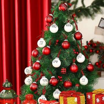 Liliful Christmas Ornaments Set for Festive Home Decor