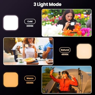 Magnetic Selfie Light for Stunning Phone Photography