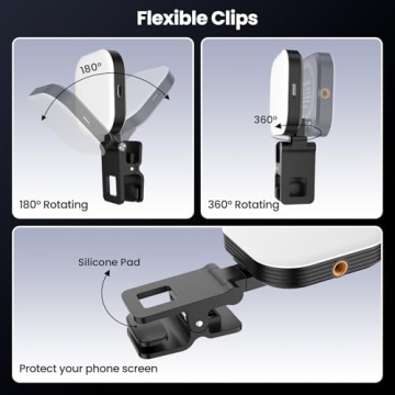 Magnetic Selfie Light for Stunning Phone Photography