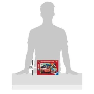 Ravensburger Disney Cars: Worldwide Racing Fun - 3 x 49-Piece Jigsaw Puzzle | Unique Pieces | Anti-Glare Surface | for Kids