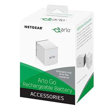 Arlo Rechargeable Battery - 3660mAh Lithium-Ion for Go 1 Camera