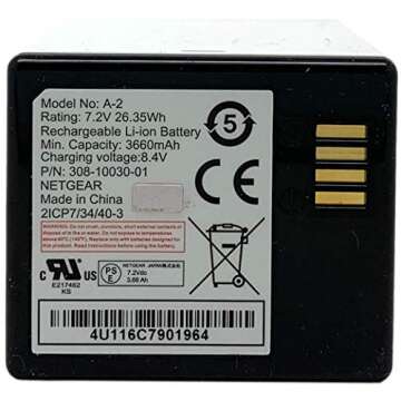 Arlo Certified Rechargeable Battery for Go 1 Camera