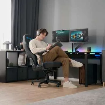 Secretlab Titan Evo Lite in BLACK3 SoftWeave Gaming Chair - Reclining - Ergonomic & Heavy Duty Compu...