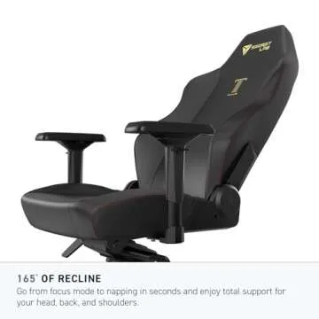 Secretlab Titan Evo Lite in BLACK3 SoftWeave Gaming Chair - Reclining - Ergonomic & Heavy Duty Computer Chair with 4D Armrests & Lumbar Support - Black