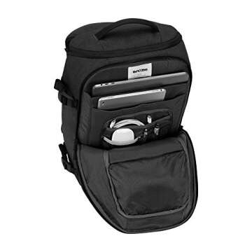Incase DSLR Pro Pack with Woolenex- Fully Customizable Lens Dividers Keeop Your Essentials Organized, Graphite (INCP100522-GFT)