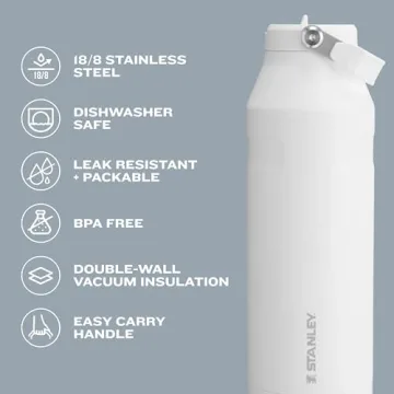 Stanley IceFlow Flip Straw 2.0 Water Bottle | 16 OZ