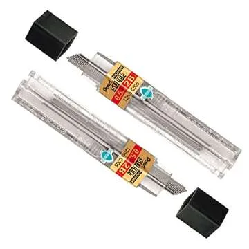 Pentel Super Hi-Polymer Lead Refill, 0.5mm, HB, 144 Pieces - Eco-Friendly and Durable
