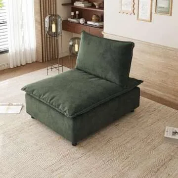 VASOENY Modern Accent Chair | Stylish Chenille Fabric