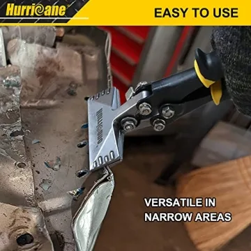 HURRICANE Hand Seamer for Sheet Metal Bending & Flattening