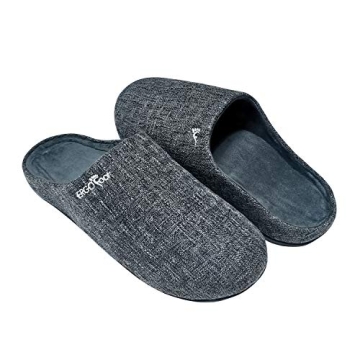 ERGOfoot Orthotic Slippers with Arch Support for Plantar Fasciitis Relief, Comfortable Orthopedic Cl...