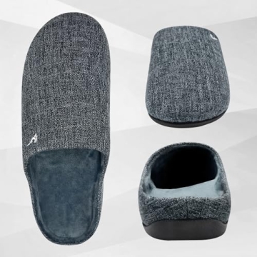ERGOfoot Arch Support Slippers for Plantar Fasciitis Relief