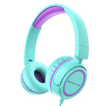 IMYB Kids Headphones: Durable, Tangle-Free & Comfortable