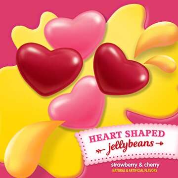 Starburst Limited Edition Valentine's Day Candy, Heart Shaped Red & Pink Jelly Beans, One 11 Ounce (311.8 g) Bag