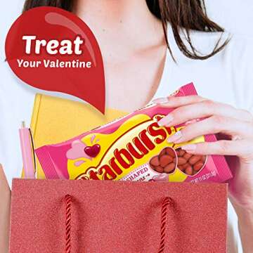Starburst Limited Edition Valentine's Day Candy, Heart Shaped Red & Pink Jelly Beans, One 11 Ounce (311.8 g) Bag