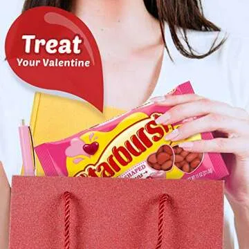 Starburst Limited Edition Valentine's Day Candy, Heart Shaped Red & Pink Jelly Beans, One 11 Ounce (311.8 g) Bag