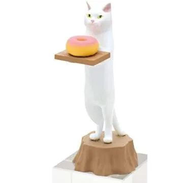 Kitan Club Cat Bakery Collectible Figurines - Adorable & Unique