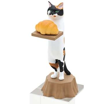Kitan Club Cat Bakery Collectible Figurines - Adorable & Unique