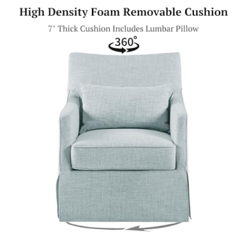 Elegant Martha Stewart London Swivel Chair for Home